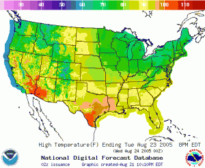 US Weather Map