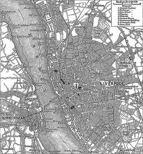 Map of Liverpool
